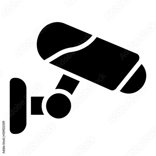 cctv glyph icon