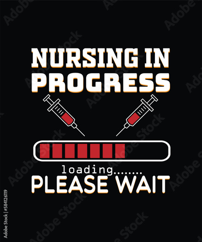 nursing in progress loading please wait