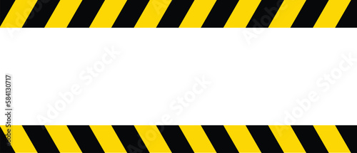  Yellow warning stripe template