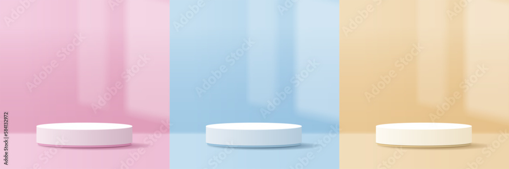 Cosmetic background and set premium podium display for product presentation branding and packaging presentation. studio stage with shadow of background. vector design. Cosmetic background and set premium podium display for product presentation branding and packaging presentation. studio stage with shadow of background. vector design.