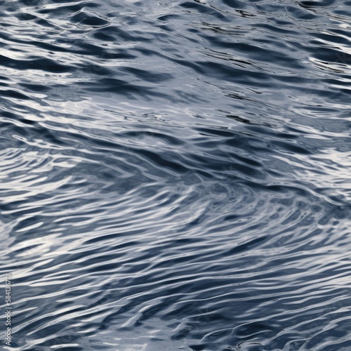 blue water surface , ai generated