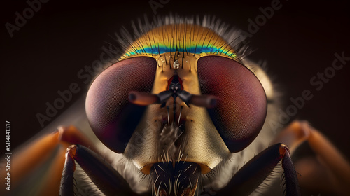 macro of a fly © Demencial Studies