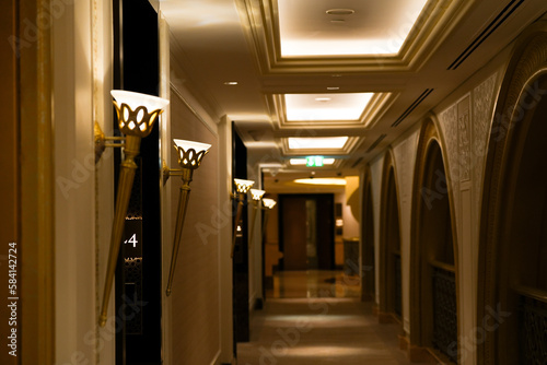 hotel. the interior of a luxury hotel. details. interior photo.
