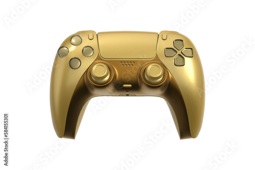 golden video game controller © Pikpexel