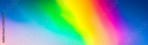 カラフルな虹色の空の背景素材　テクスチャ　generative ai