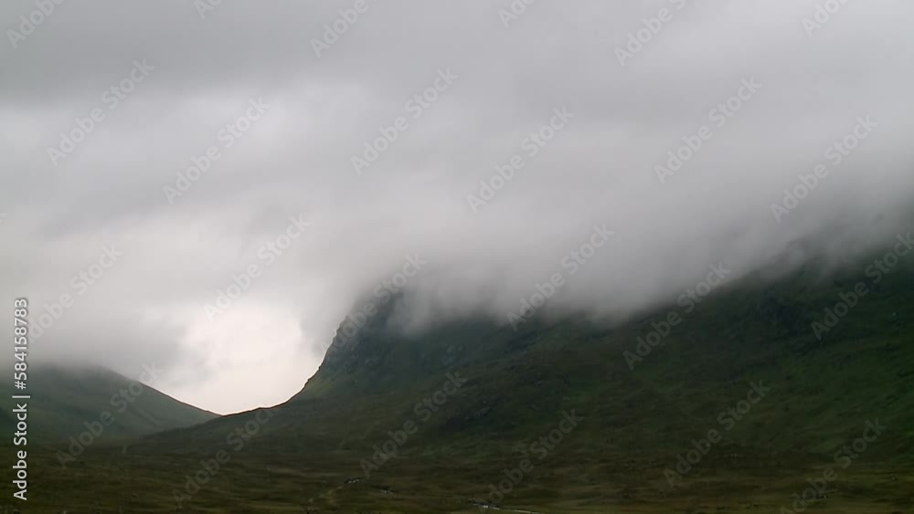 A time lapse of the mist and fog rolling through a mountain range near the village of Tarbert on the Isle of Harris, part of the Outer Hebrides of Scotland. A time lapse of the mist and fog rolling through a mountain range near the village of Tarbert on the Isle of Harris, part of the Outer Hebrides of Scotland.