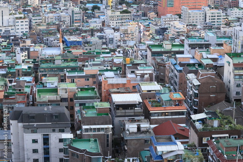 Canvas Print Urban Landscape in Seoul, Korea-04