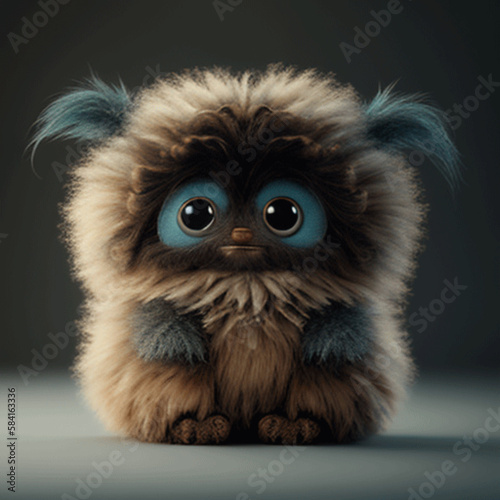 Cute Fluffy Monster