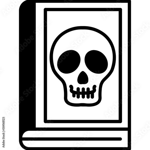 Spooky book Trendy Color Vector Icon which can easily modify or edit

