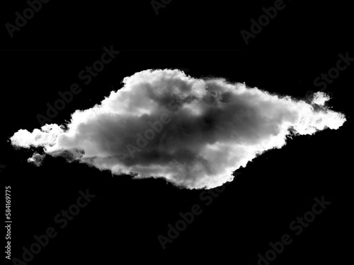 Cloud, Fog or smoke isolated on black background. Royalty high-quality free stock photo image of abstract white cloudiness, clouds, mist overlays. White cloudiness, mist or smog overlay backgrounds