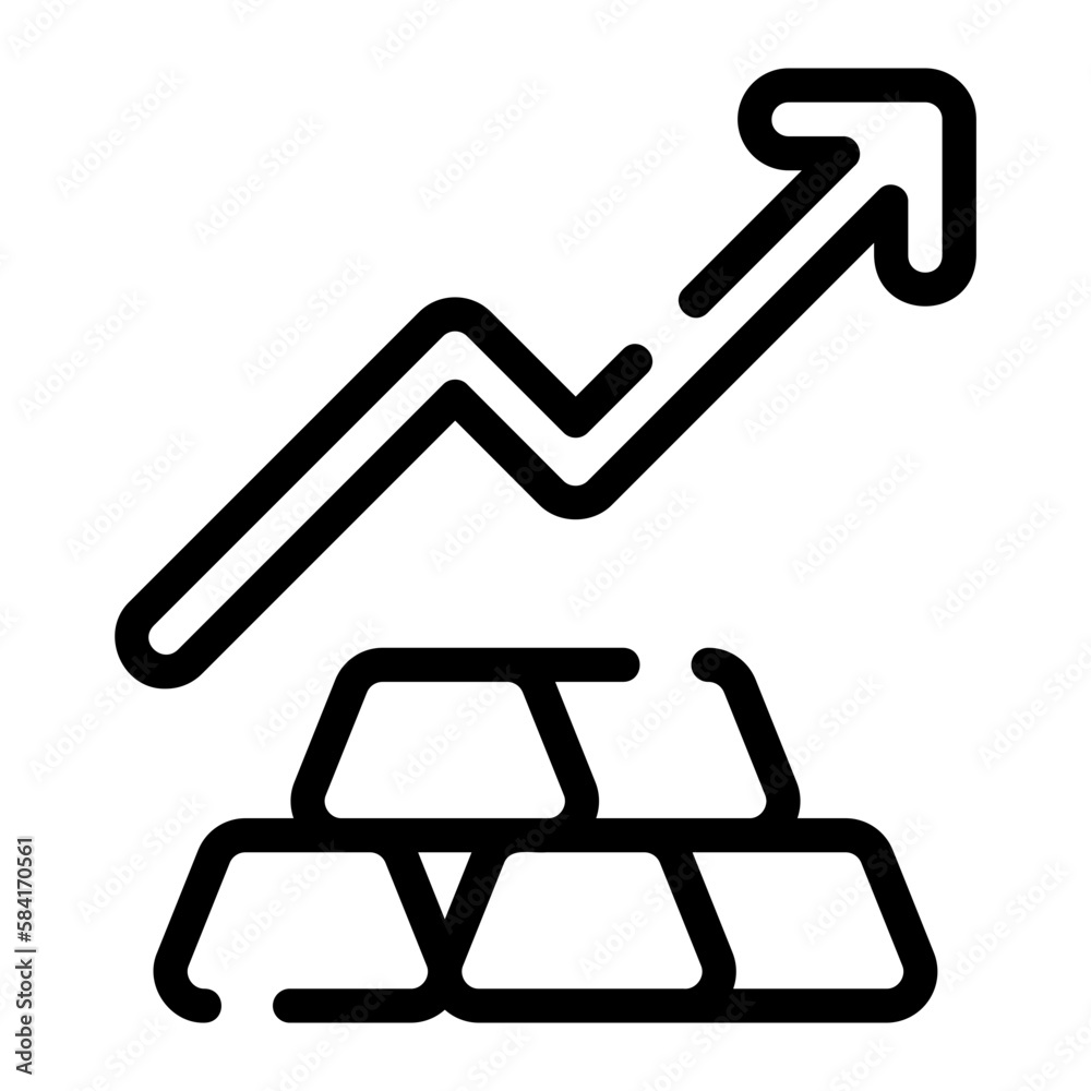 gold line icon gold line icon
