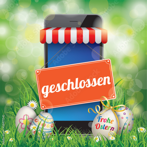Onlineshop zu Ostern geschlossen