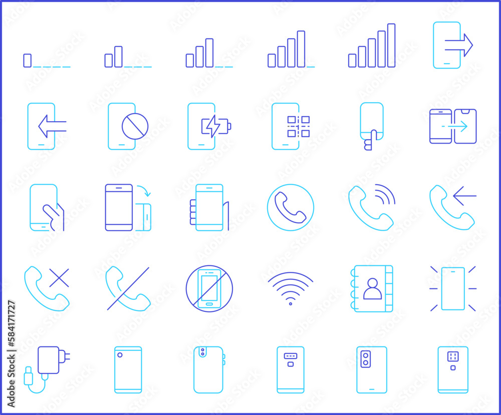 Simple Set of phone Related Vector Line Icons. Vector collection of telephone, mobile, call, device, cell, smartphone, cellular and design elements symbols or logo element. Simple Set of phone Related Vector Line Icons. Vector collection of telephone, mobile, call, device, cell, smartphone, cellular and design elements symbols or logo element.