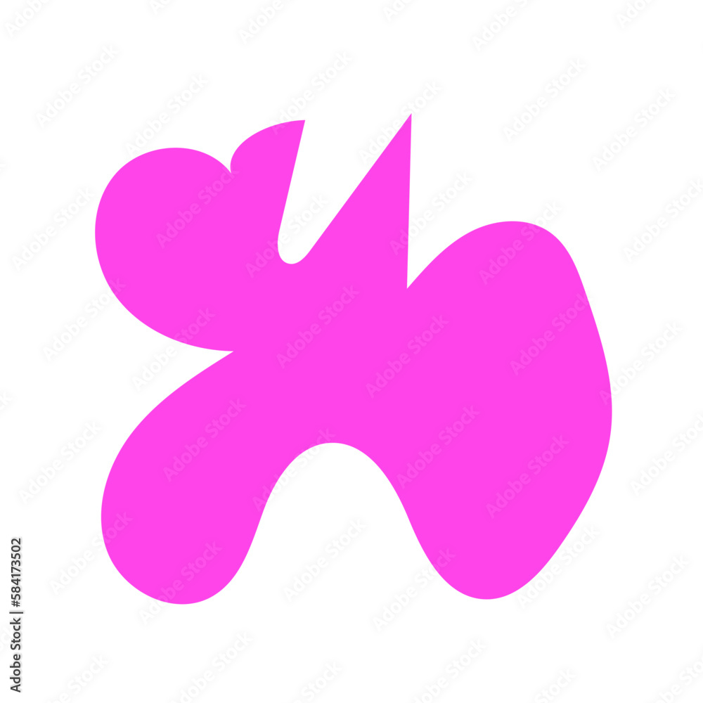 Pink Aesthetic Abstract Shapes 