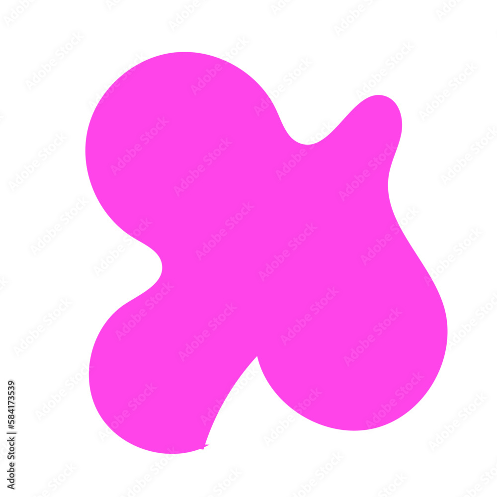 Pink Aesthetic Abstract Shapes 