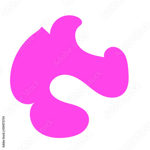 Pink Aesthetic Abstract Shapes 