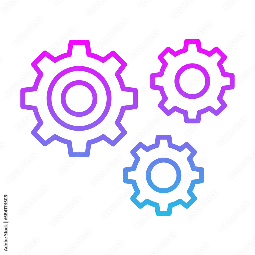 Setting Process Icon Setting Process Icon
