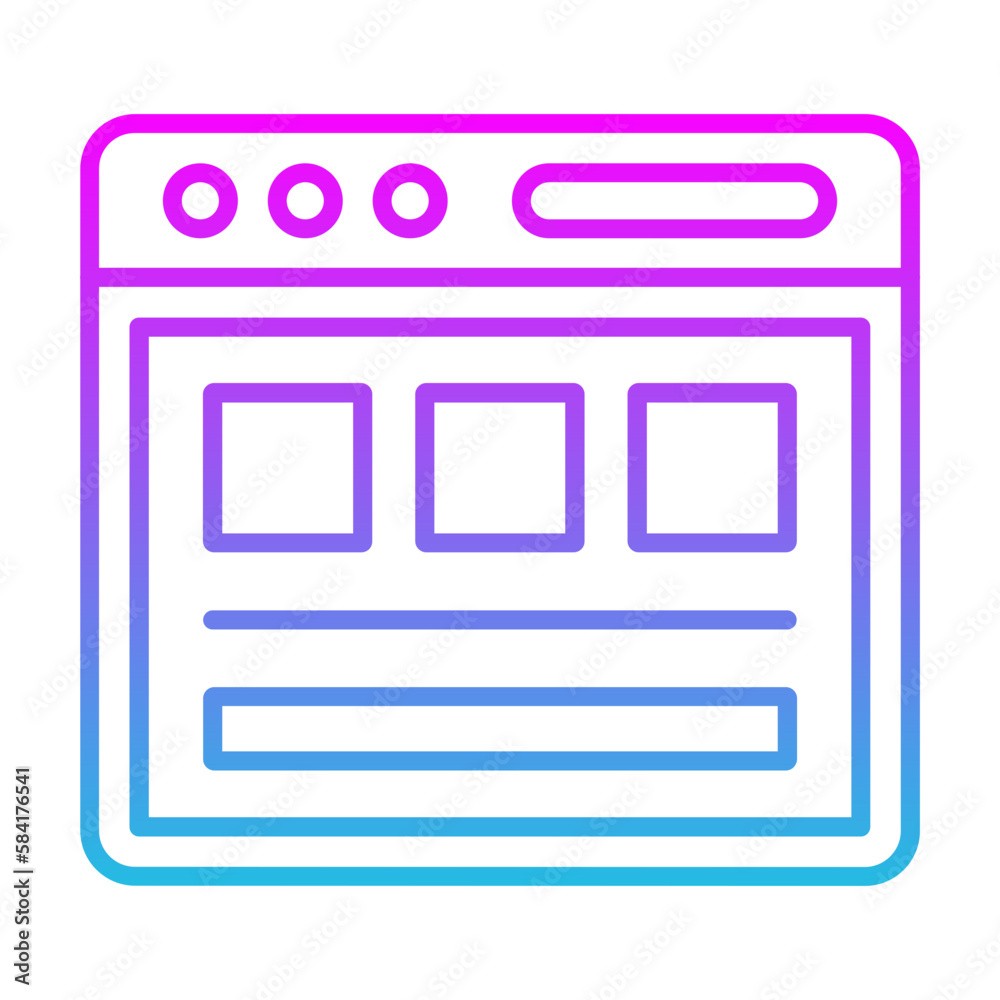 Layout Icon Layout Icon