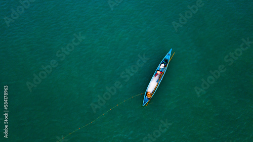 Fisherman in the sea  © Sahil