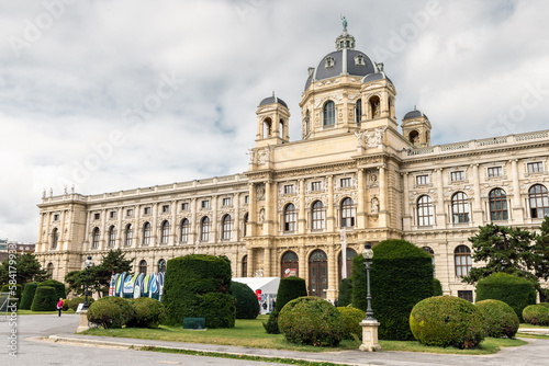 Historical government building in Vienna, Austria