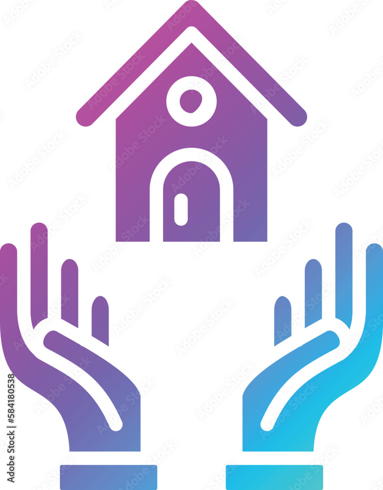 House insurance Vector Icon Design Illustration House insurance Vector Icon Design Illustration