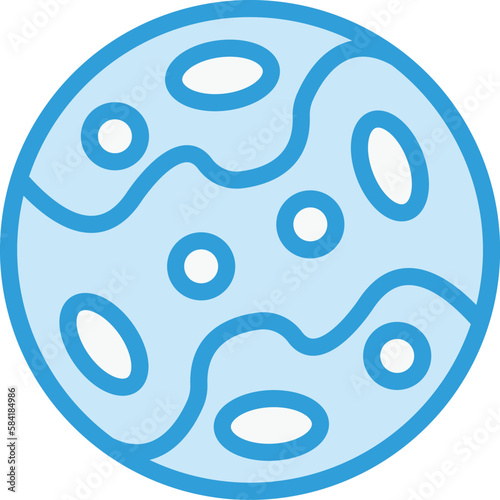 Pluto Vector Icon Design Illustration
