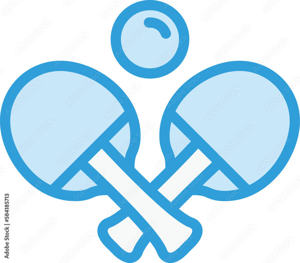 Table tennis Vector Icon Design Illustration Table tennis Vector Icon Design Illustration