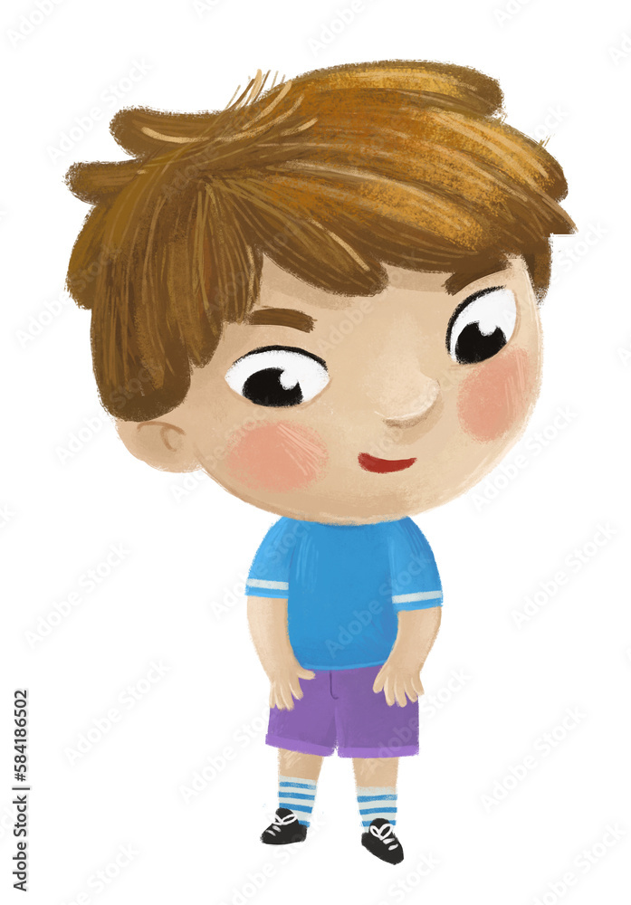 cartoon child kid boy taking off or putting on clothes by him self childhood illustration for children cartoon child kid boy taking off or putting on clothes by him self childhood illustration for children