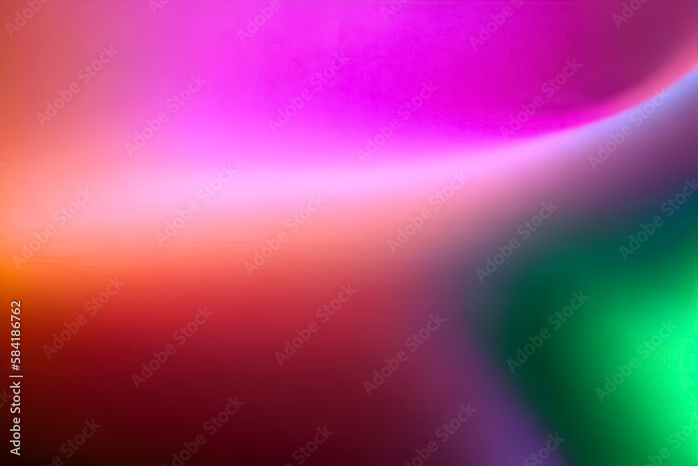 Abstract 3d colourful purple green gradient wave background. Gradient design element for backgrounds, wallpapers, covers, ui design, banner, poster, mobile apps. generative ai 


