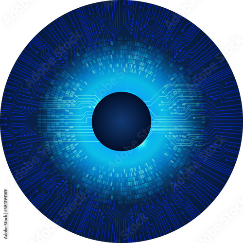 Cuadro en lienzo eye technology