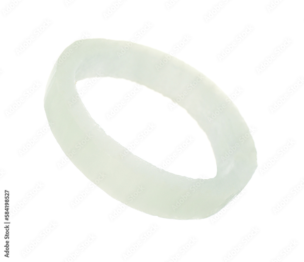Ring of ripe onion isolated on white Ring of ripe onion isolated on white
