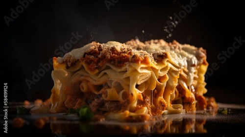 photo of lasagna 
