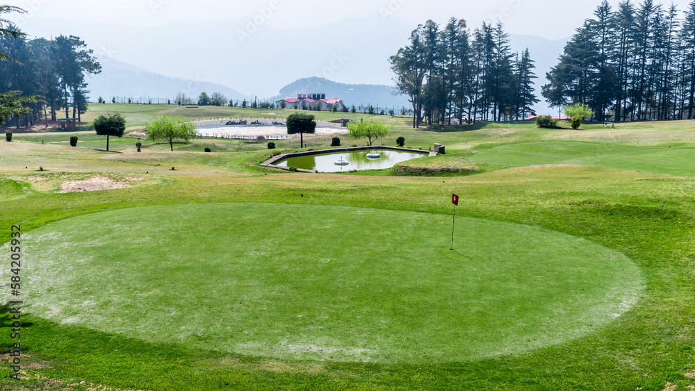 Naldehra Golf Course near Shimla is very famous as the oldest golf club in India