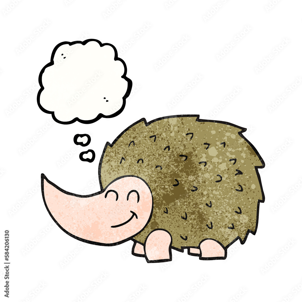 thought bubble textured cartoon hedgehog thought bubble textured cartoon hedgehog