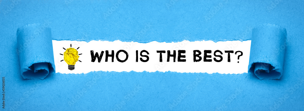 Who is the Best?	
 - obrazy, fototapety, plakaty 
