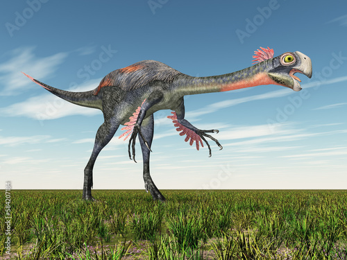Dinosaurier Gigantoraptor © Michael Rosskothen