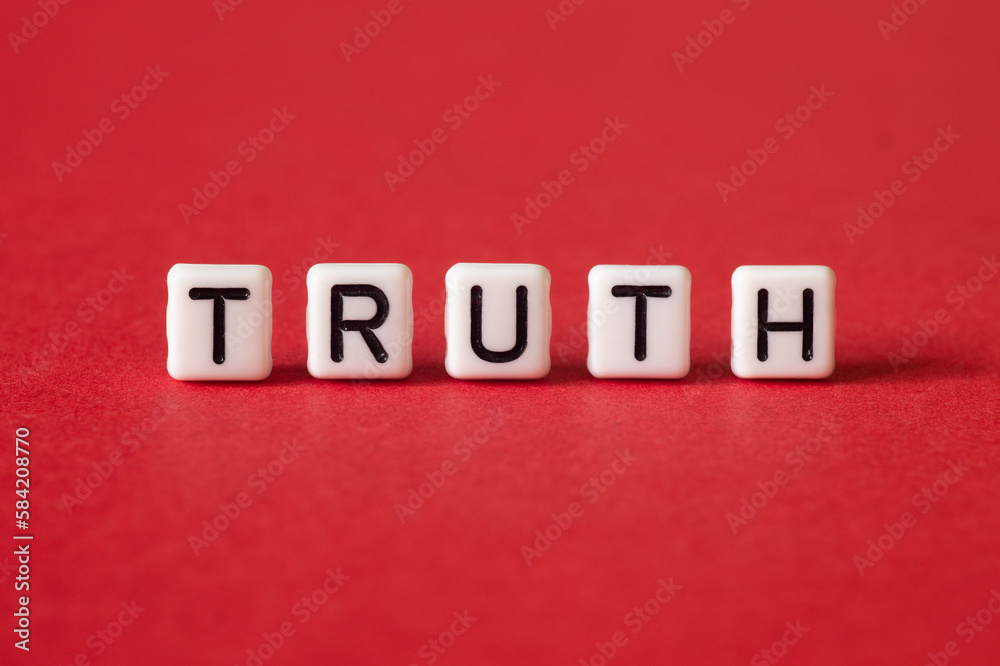 Truth - word concept Truth - word concept