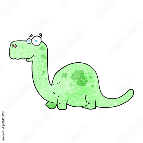textured cartoon dinosaur