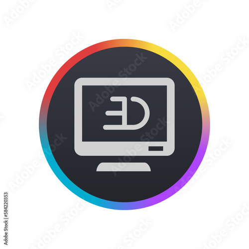 GlitchTV - Pictogram (icon) 