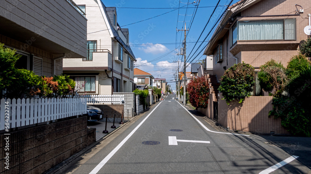 都内の住宅地
