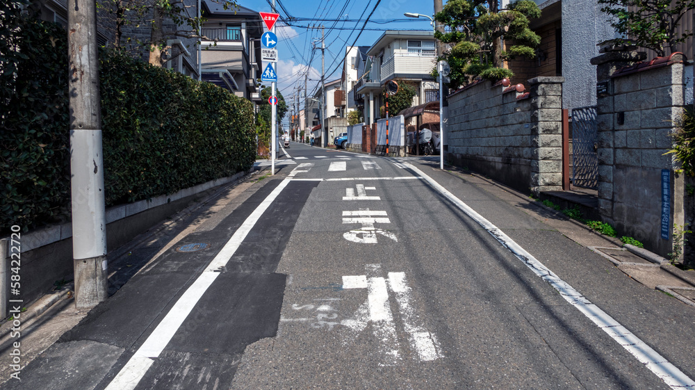 都内の住宅地