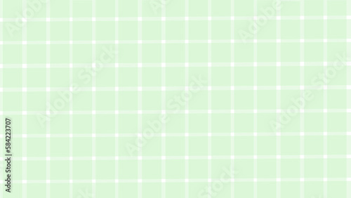 Green plaid background vector illustration.