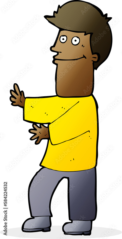 cartoon man gesturing cartoon man gesturing