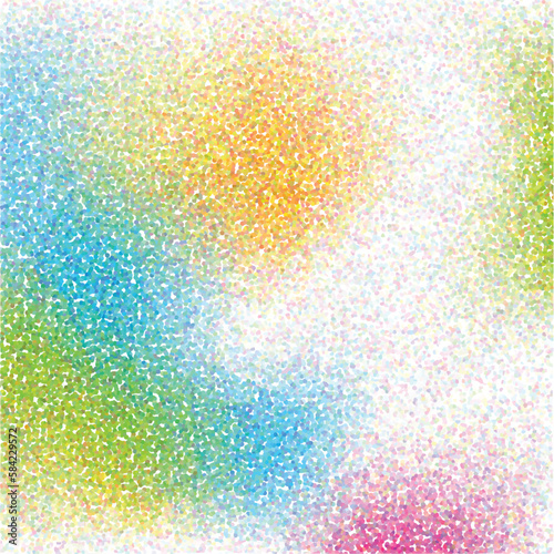Abstract background, Colorful pointilism abstract background