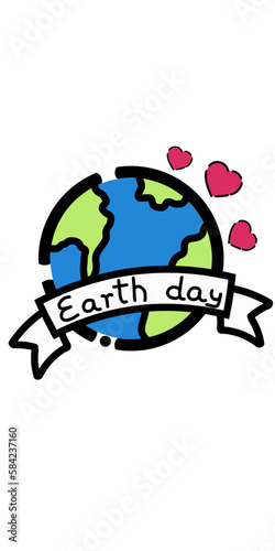 Earth day png icon,icon of earth day png