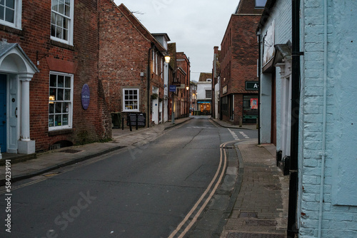 Chichester  West Sussex streets in England  Uk
