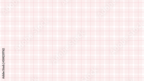 Pink plaid background vector illustration.