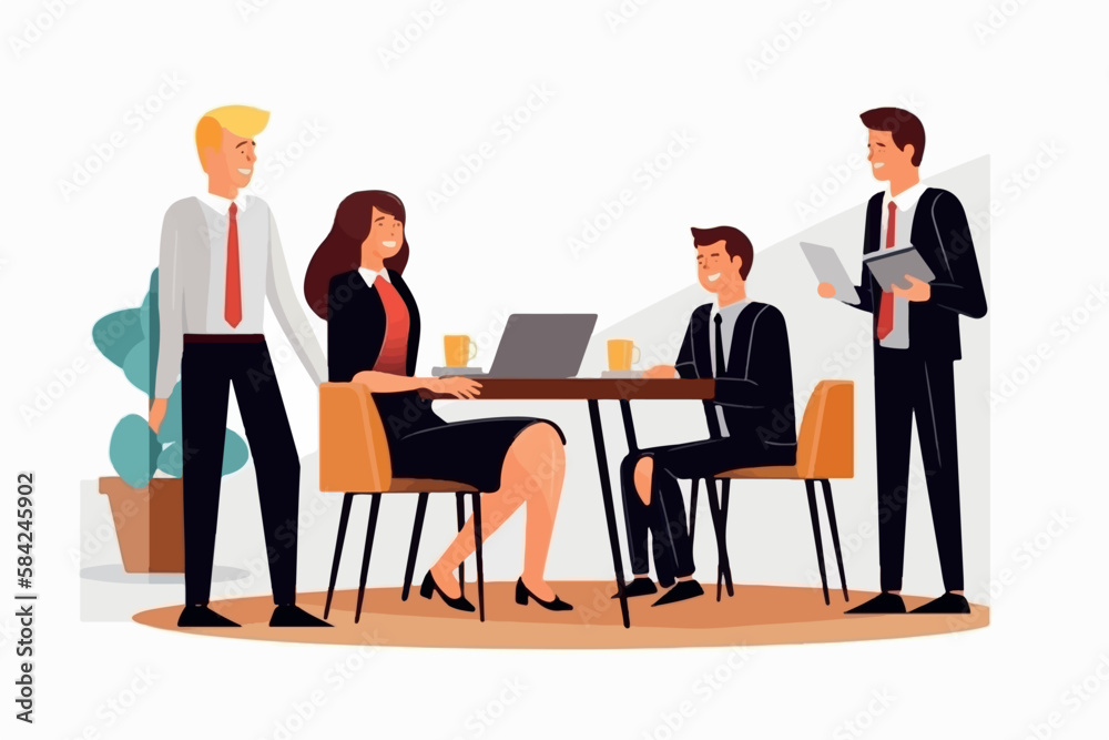 meeting in the office meeting in the office