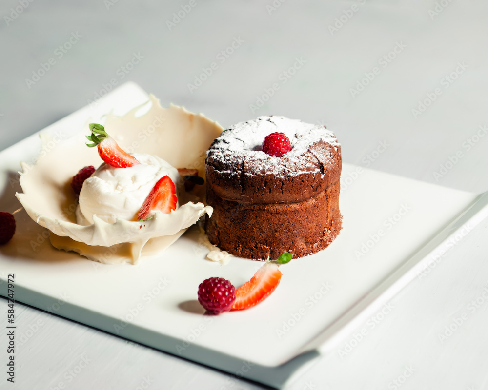 Desserd Chocolate Fondant Desserd Chocolate Fondant