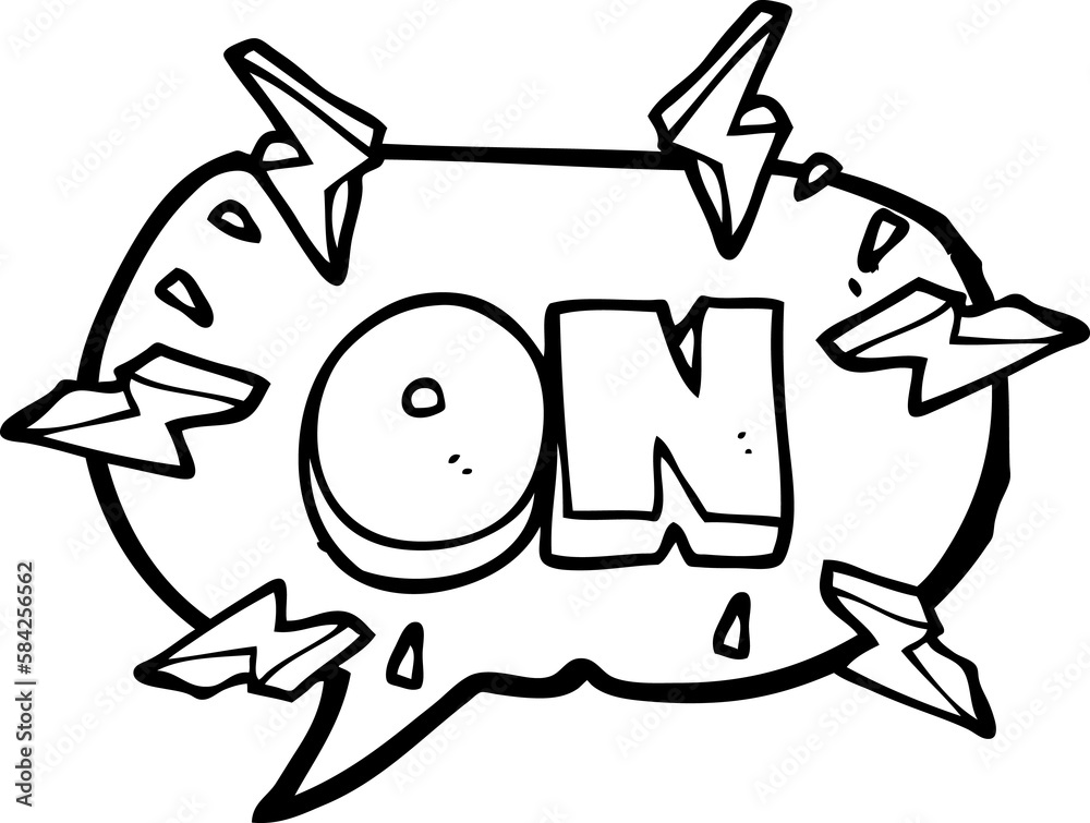 speech bubble cartoon on symbol speech bubble cartoon on symbol